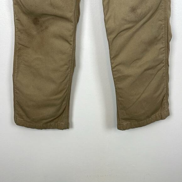 Carhartt Relaxed Fit Mens 32x30 distroyed Stained Casual Work Pants - Picture 2 of 12